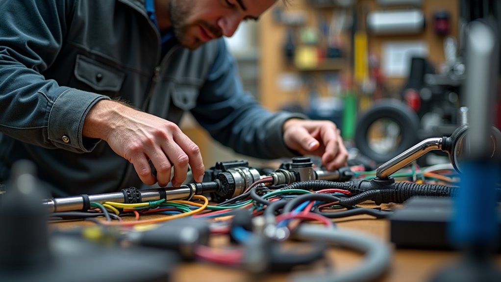 inspect electrical connections thoroughly