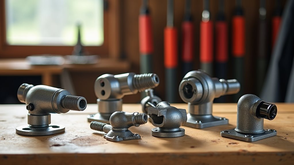 variety of bracket types