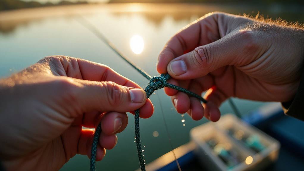 albright knot for line connection