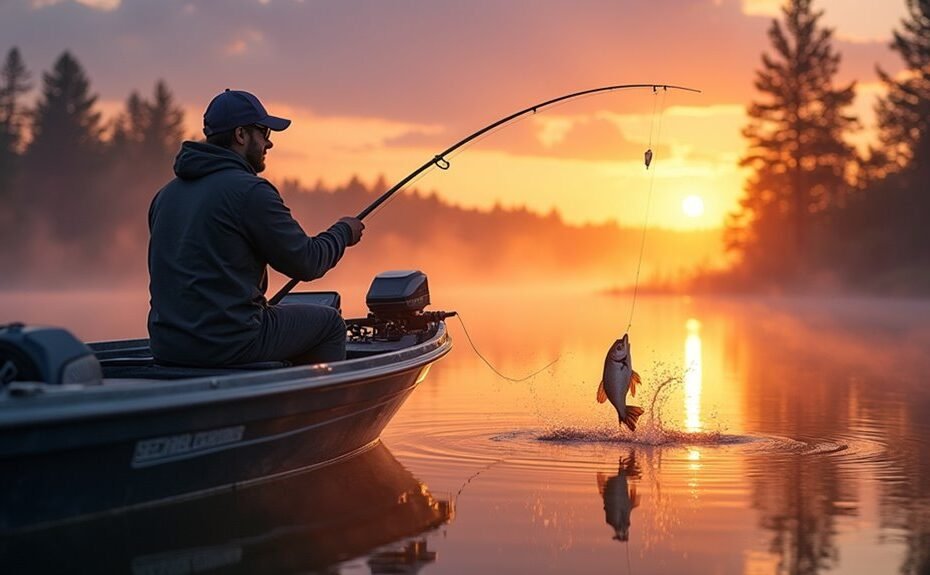bass fishing with spoons