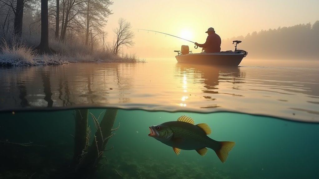 cold water bass behavior