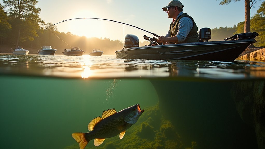 dock fishing for bass