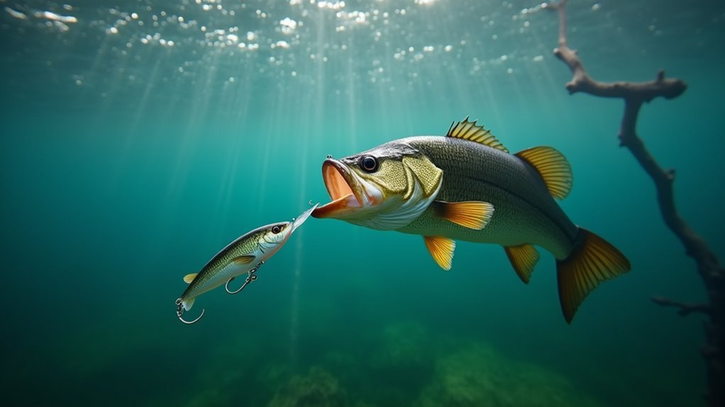 effective lures for suspended bass