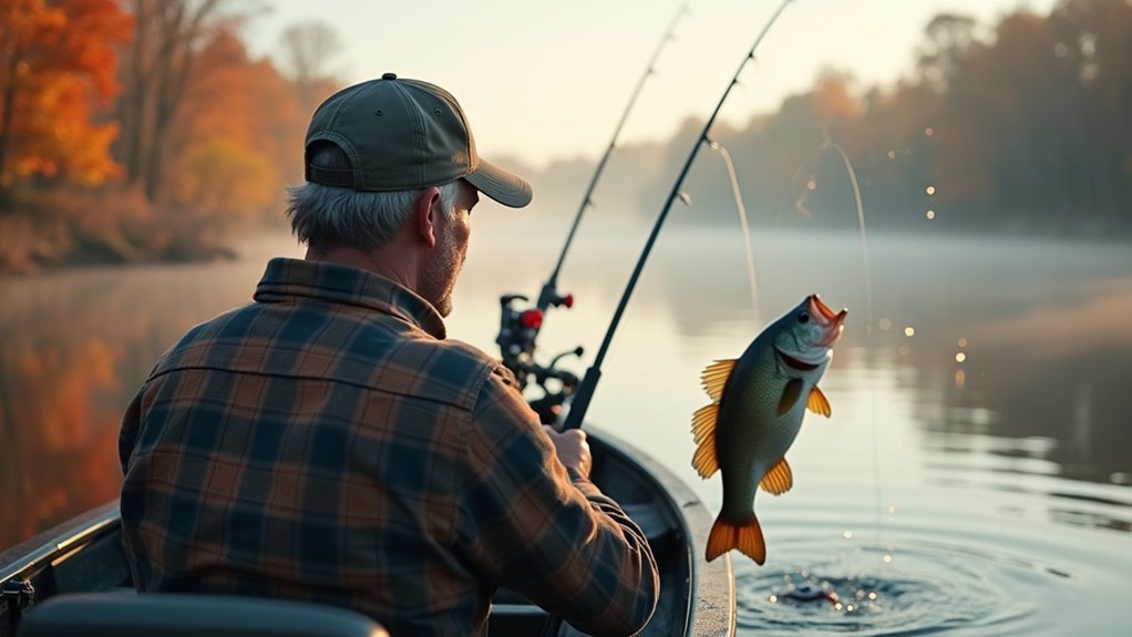 fall bass hook setting tips