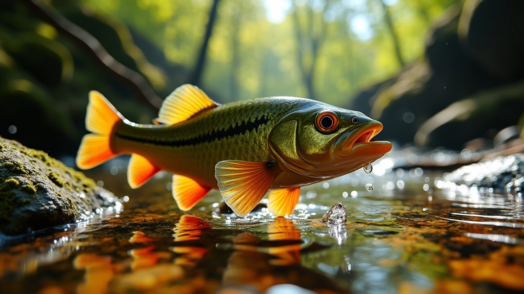 finding redeye bass habitats