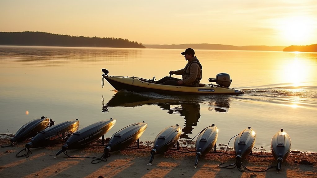 kayak trolling motor selection factors