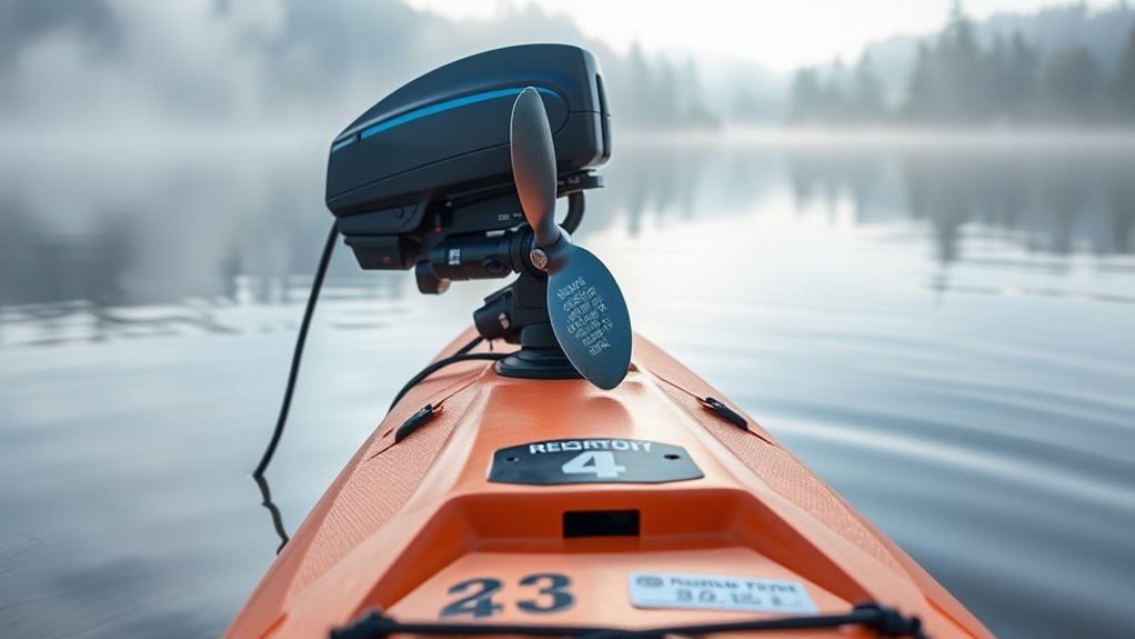 motorized kayak registration needed