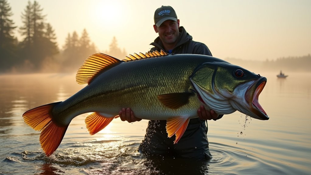 record breaking bass fishing history