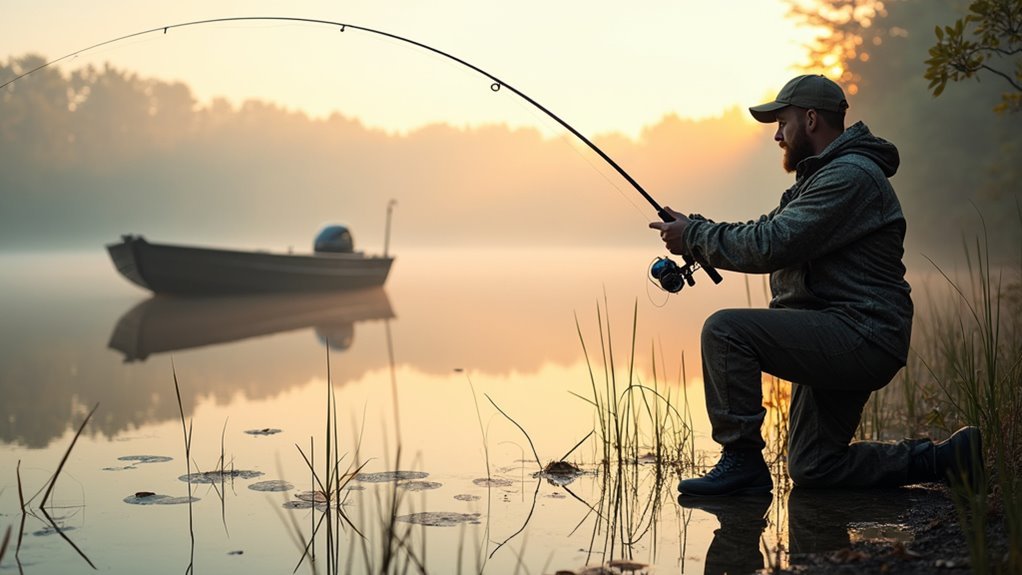 stealthy fishing presentation techniques