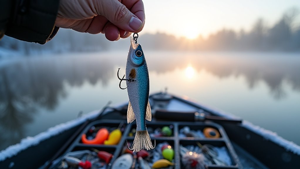 winter bass fishing lures
