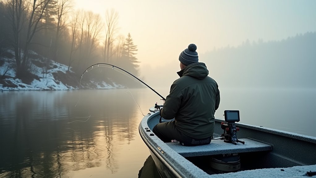 winter bass location strategies