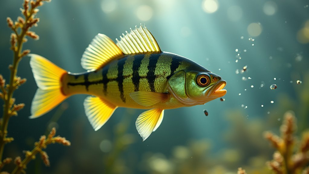 perch feeding habits vary seasonally