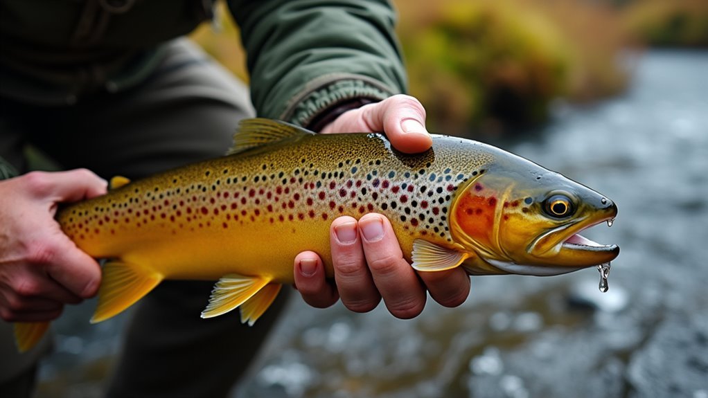 seasonal brown trout strategies