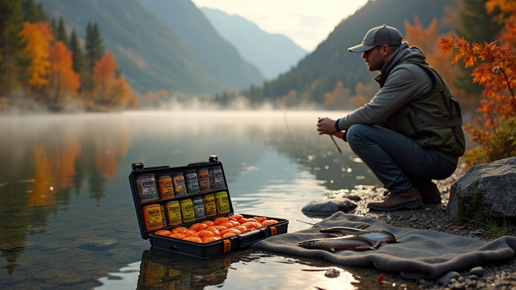 seasonal powerbait strategy adjustments