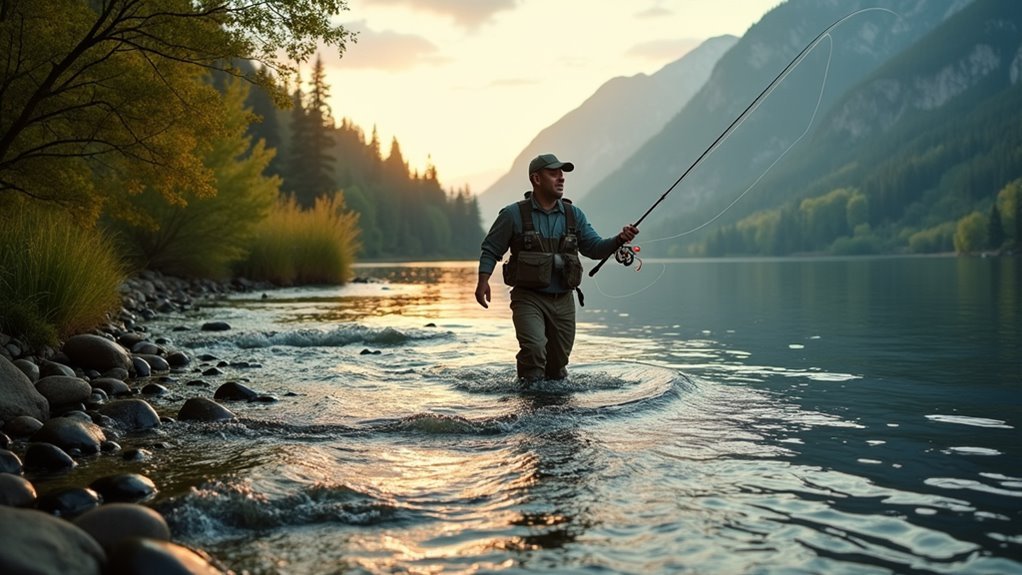 stream and lake techniques