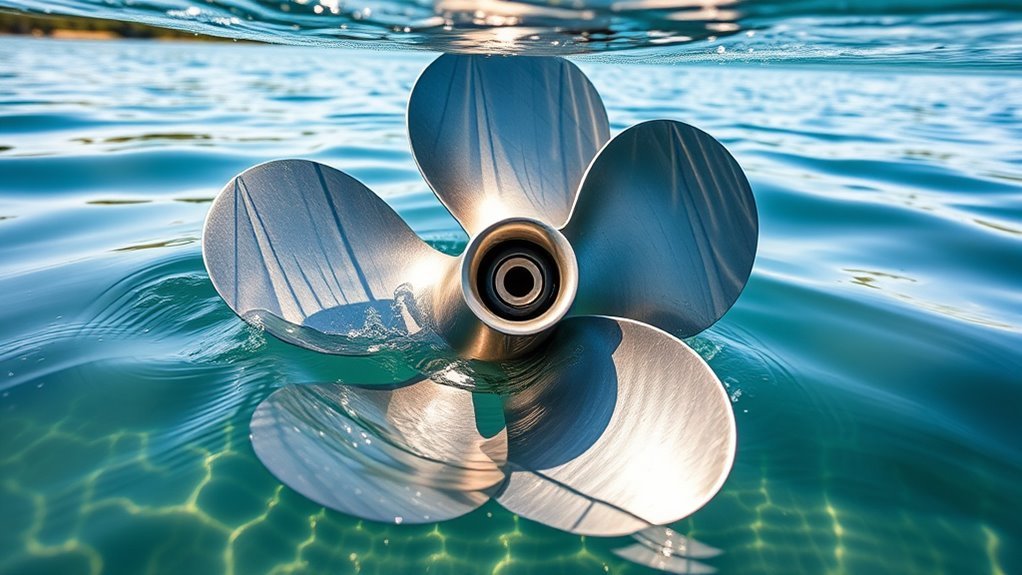 adjust propellers for freshwater