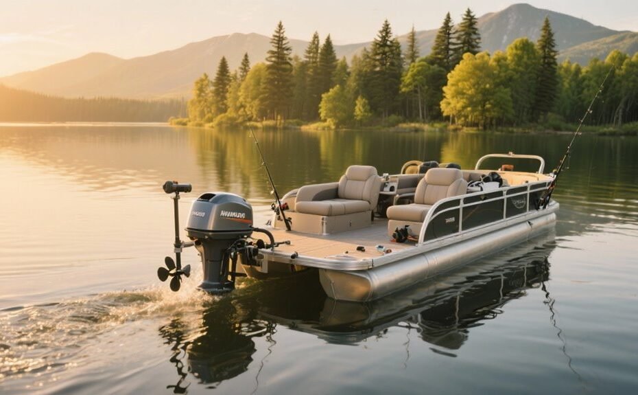 best budget pontoon trolling