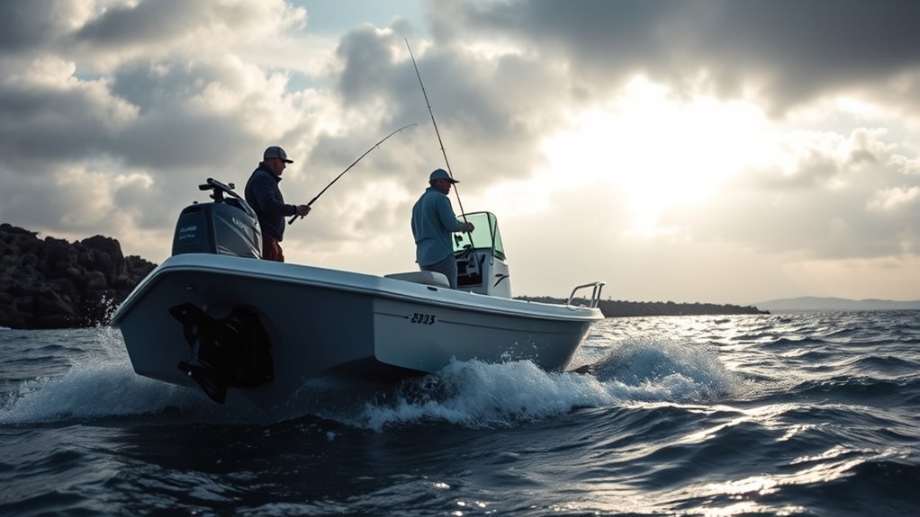 bow mounted motors dominate wind