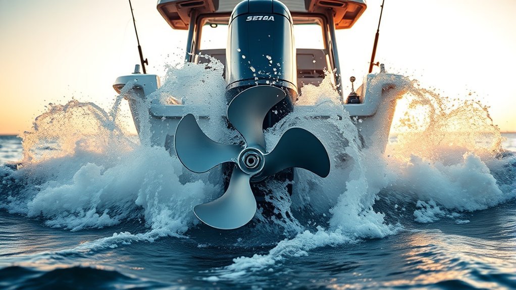 five blade thrust for trolling