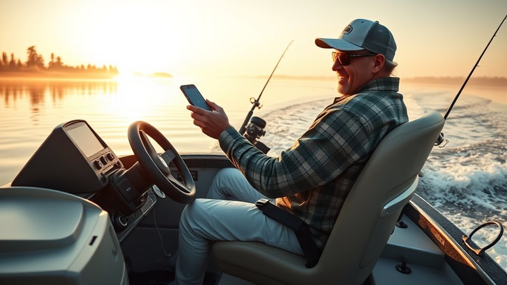 remote smartphone boat control