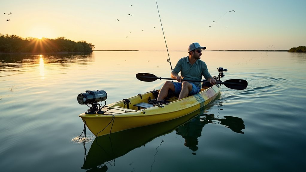 saltwater kayak trolling factors