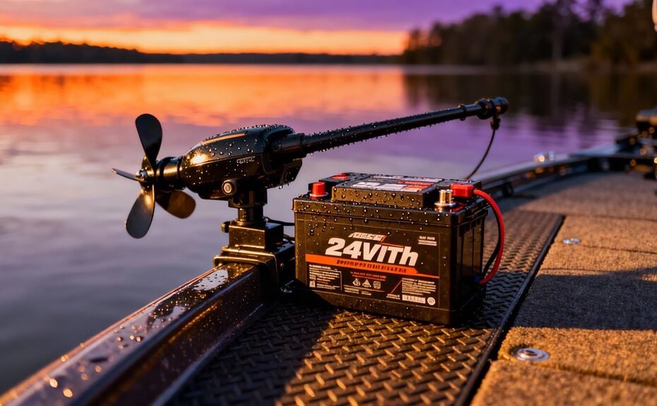 best 24 volt trolling batteries