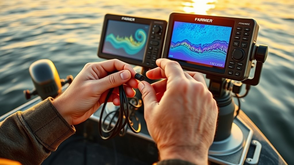 electrical interference with fishfinders
