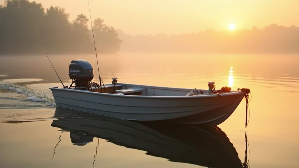 jon boat trolling factors