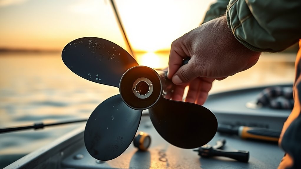 propeller inspection prevents vibration
