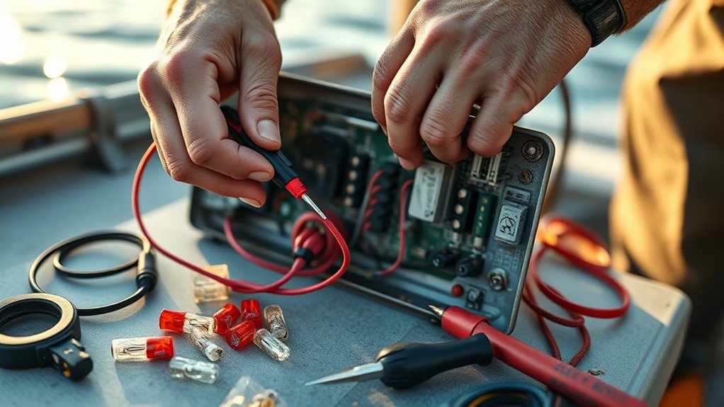test blown fuses internally