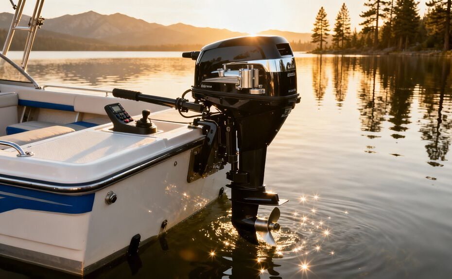 three best pontoon motors