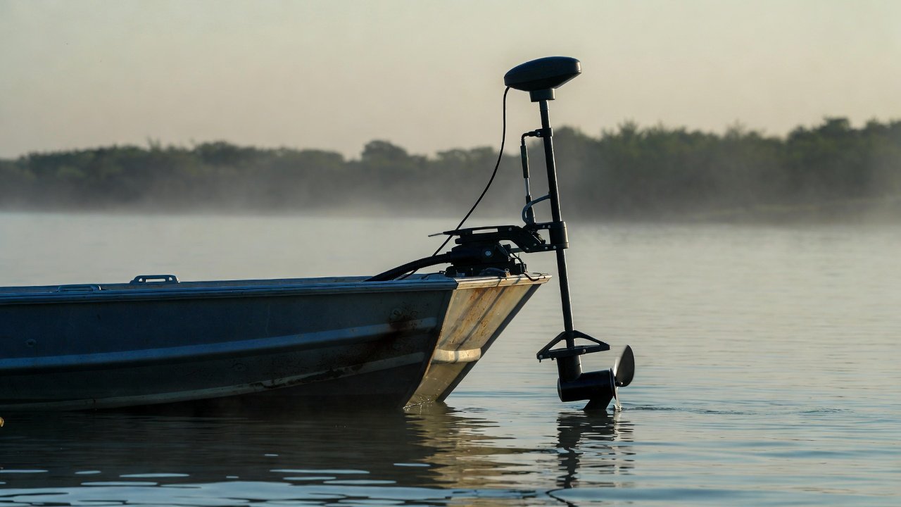 trolling motor for a heavy boat