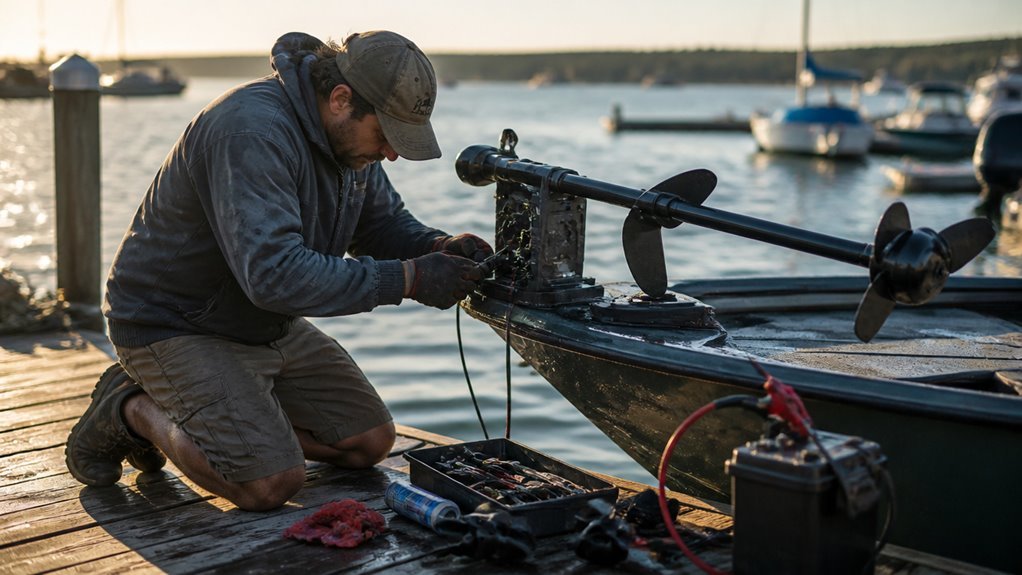 neglecting trolling motor costs money