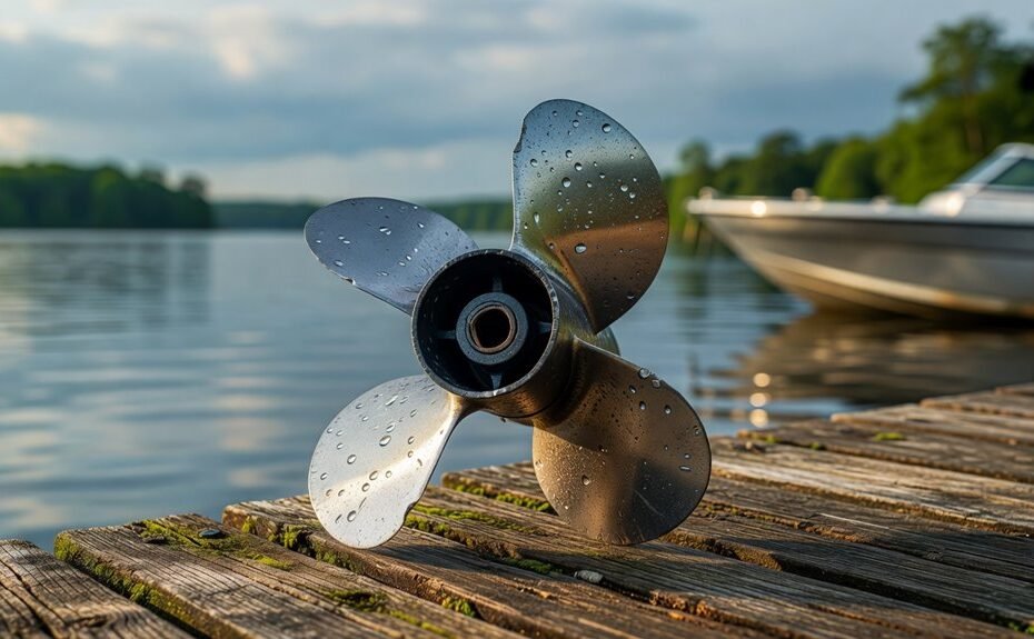 trolling motor propeller condition check